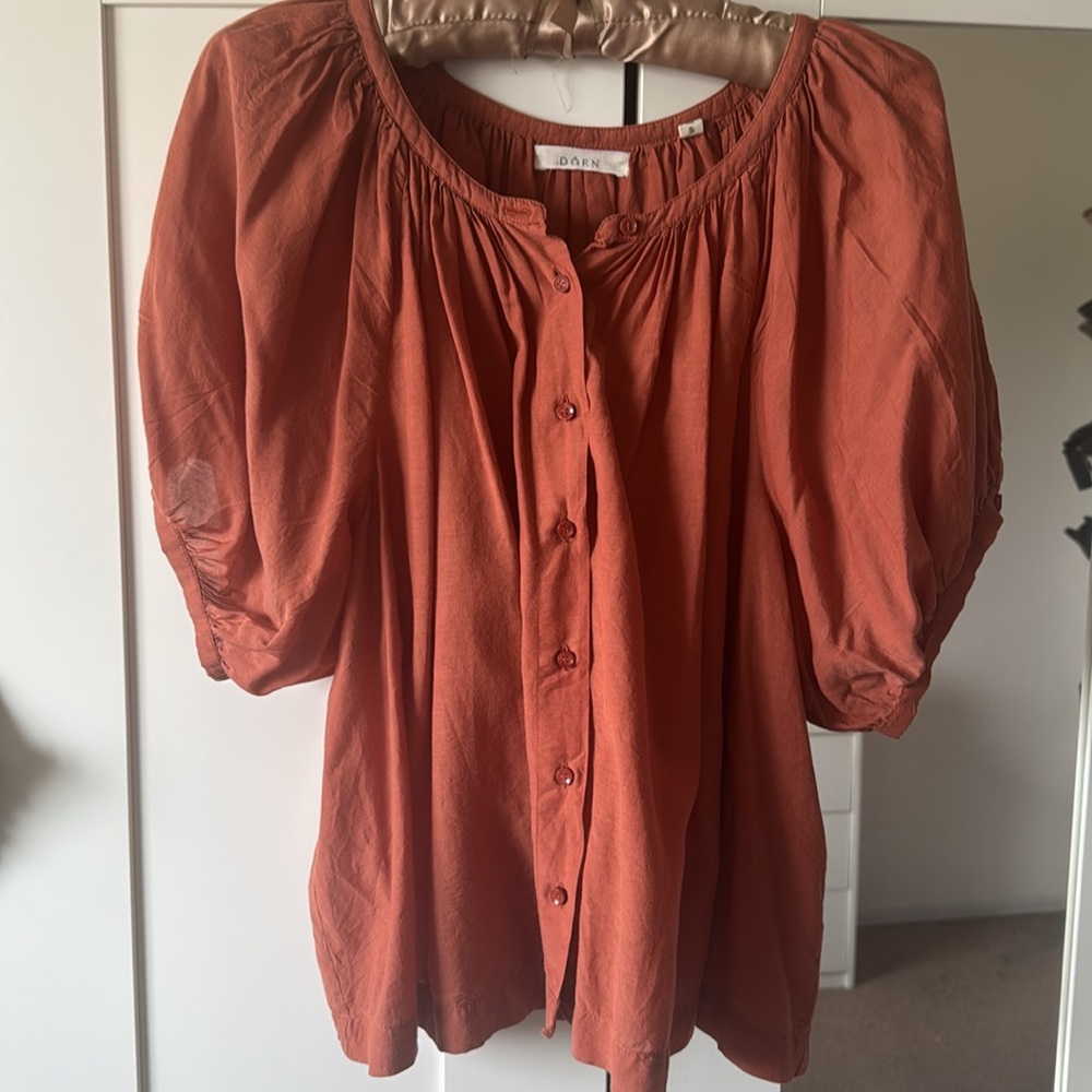 Doen Rust Blouse - Picture 2 of 4